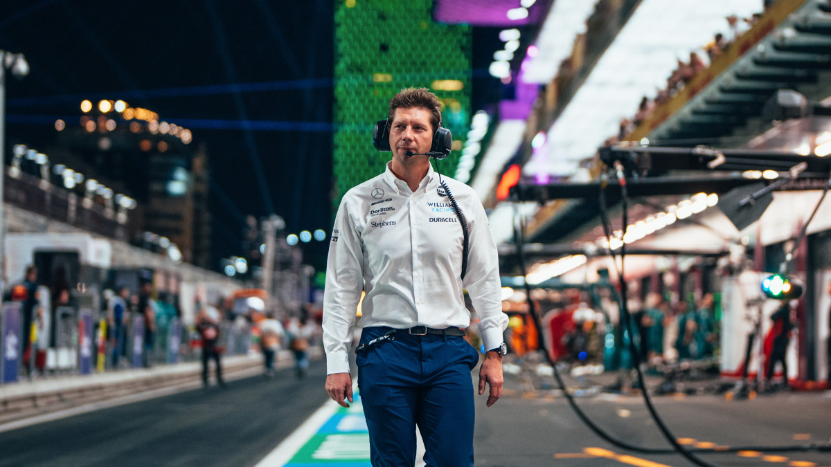 Williams Racing Team Principal James Vowles.